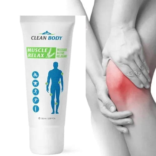 Crème Muscle Relax Clean Body - Relaxant Musculaire