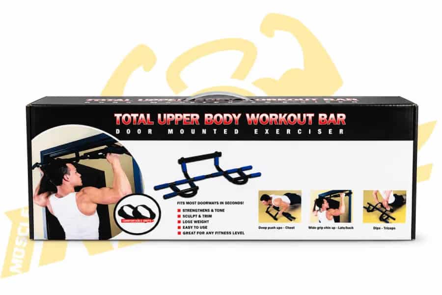 Total Upper Body Workout Bar – Barre de Traction Multifonction pour Porte