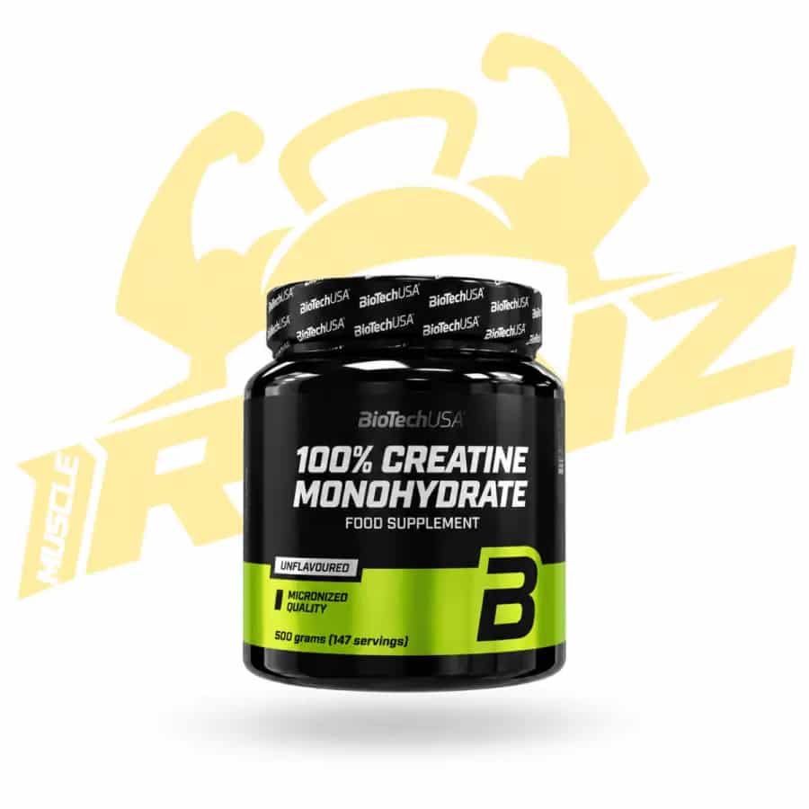 BioTechUSA 100% Creatine Monohydrate 500g – IRONZ