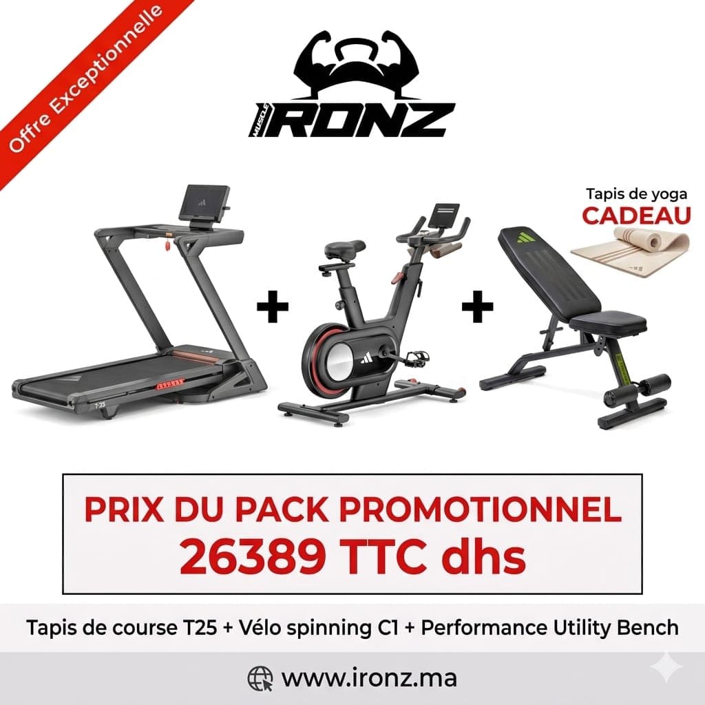 Pack fitness complet pour la maison